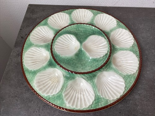 Ancien plat huîtres 12 - a,